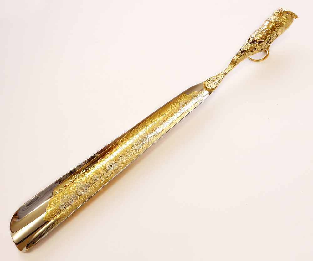 Ложка узорная для обуви "Сова"