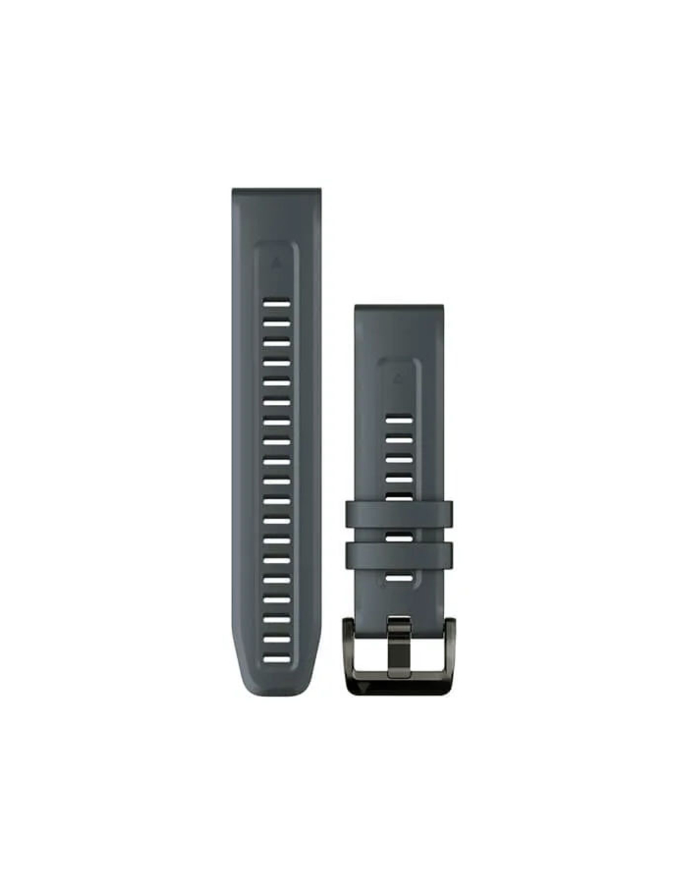 Ремешок для Garmin 22 мм стиль Fenix 7 силиконовый Premium QuickFit (Синий гранит)