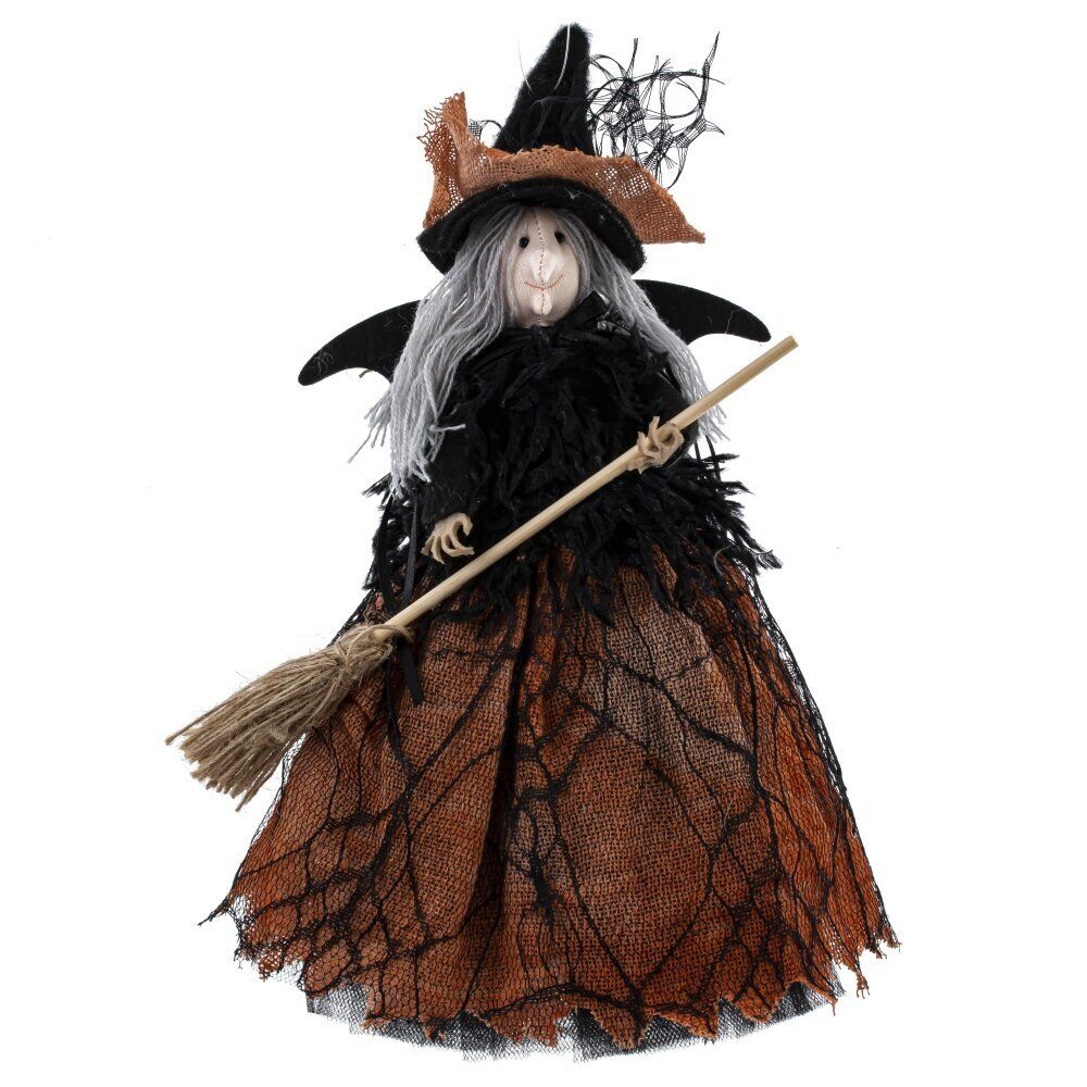 GAEM Изделие декоративное подвесное "Баба Яга", L17 W11 H28 см, 4в.