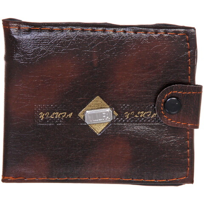 Кошелек мужской «Egoist», 3 кармана, цвет коричневый, 11*9,5см