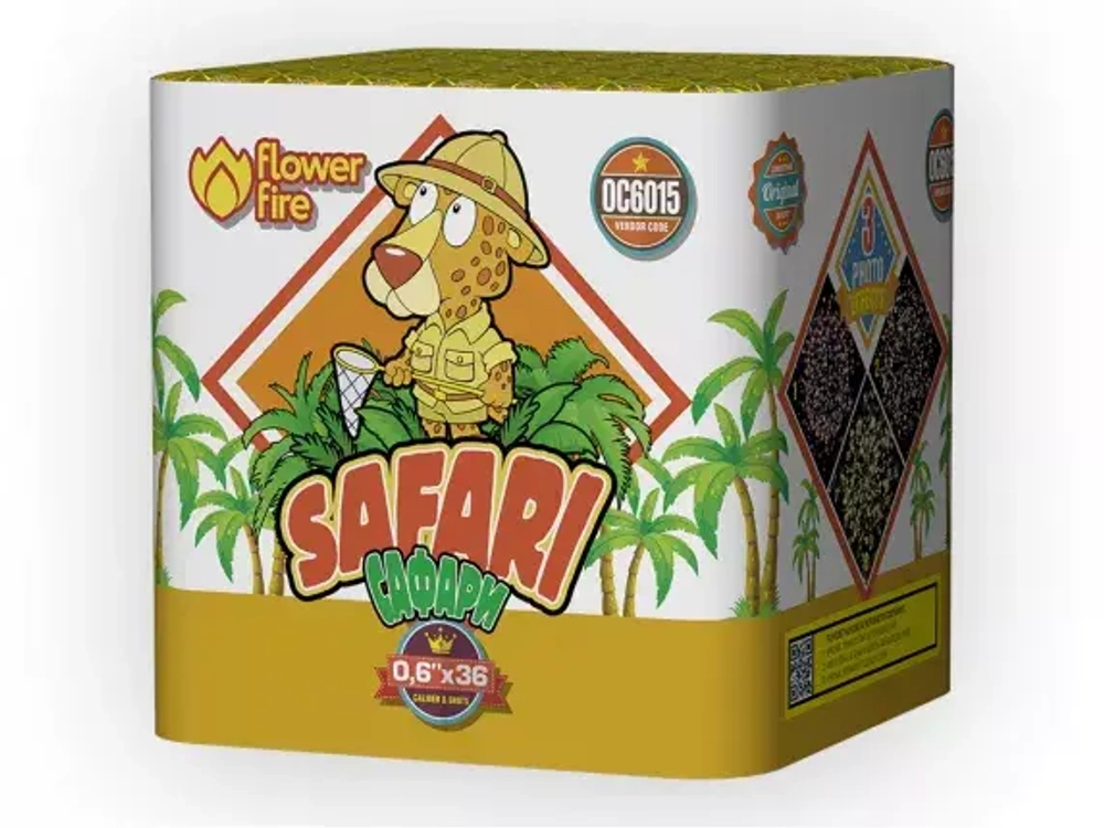 ОС6015 Сафари (0,6"х 36)