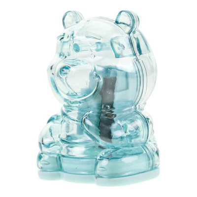 Точилка "Мишка" с контейнером, 1 отверстие, 4 цвета микс (Комплект 12шт.)