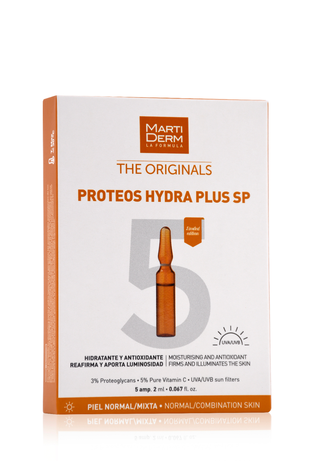 Martiderm Originals Ампулы Ориджиналс Протеос Гидра Плюс SP The Originals Proteos Hydra Plus SP 5x2 мл