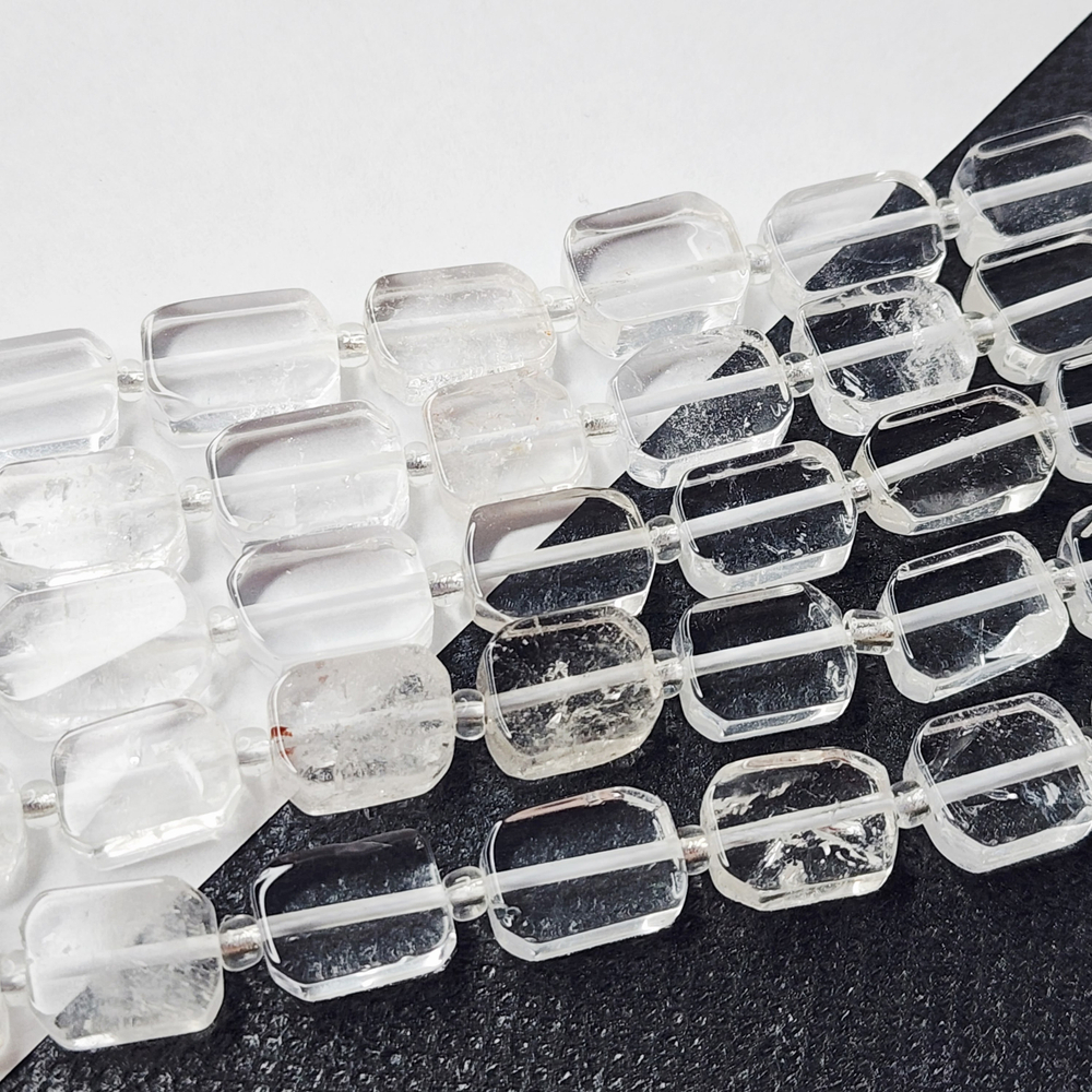 Горный хрусталь, прозрачный природный кварц, размер 7×11мм, штучно