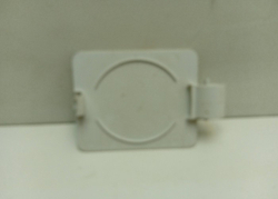 RGE785P2XSWI кт133 Крышка сливного фильтра для стиральной машины Beko 28508502 б/у