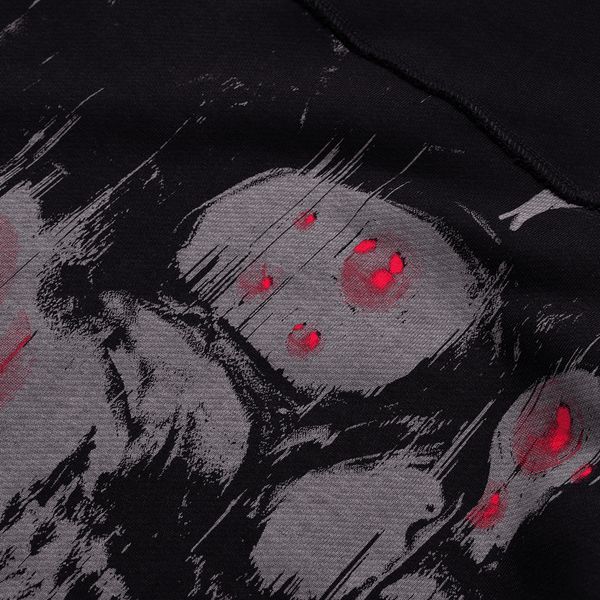 Худи Slayer Patchwork Oversized Special черный - фото 8