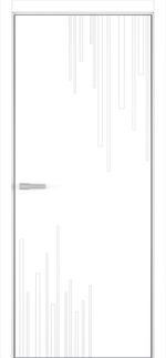 Межкомнатная дверь Art-Lite ПГ Rain 2 ALU