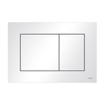 Пластиковая панель смыва для унитаза TECEnow, белая 9240400