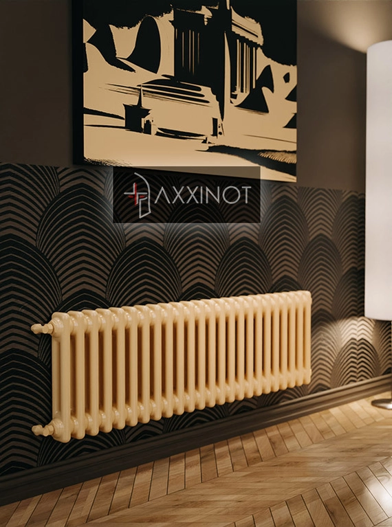 Axxinot Sentir 2040 - двухтрубный трубчатый радиатор высотой 400 мм, боковое подключение