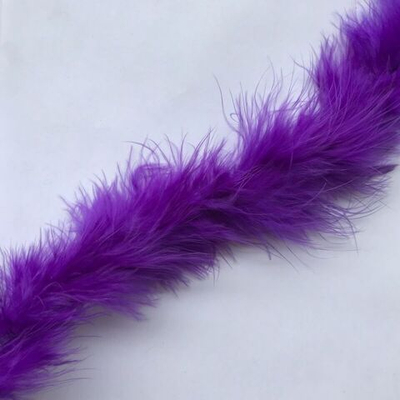 Боа "Пух марабу", дл. 1,8 м., 10 гр, фиолетовый