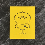 Цыпленок №3 с сердечком