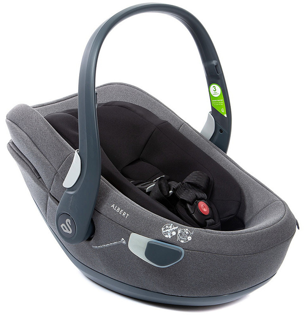 Автокресло Swandoo Albert I-Size 1.1 с базой Sesame Grey