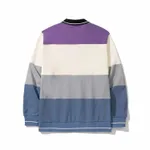 Толстовка YMKASHIX Four Stripes Фиолетовый/Бежевый/Серый/Синий