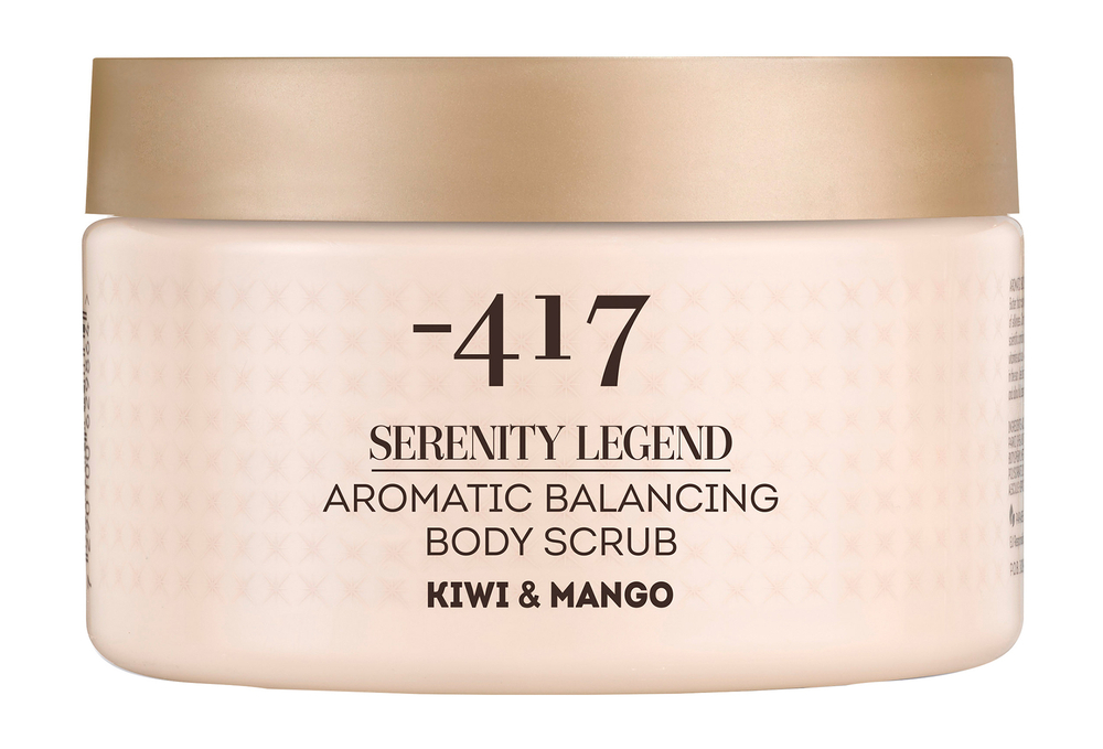 MINUS 417 Скраб для тела с солью Мертвого моря "Киви и Манго" (AROMATIC BALANCING BODY SCRUB - KIWI & MANGO) 450 г