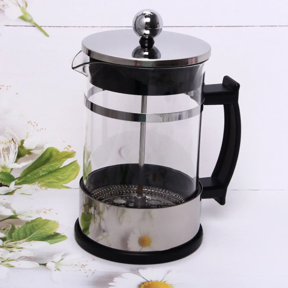 Френч-пресс 800мл «Консул» серебро