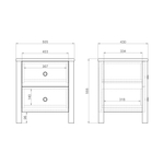 Прикроватная тумба BERGEN BG013