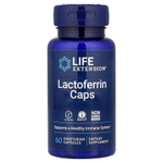 Life Extension, лактоферрин в капсулах, 60 вегетарианских капсул (300 мг в 1 капсуле)