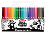 Фломастеры 24цв. "Просто классические" кругл. блистер (Creativiki)