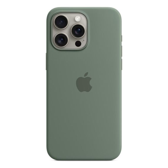Чехол Apple iPhone 15 Pro Max Silicone Case with MagSafe Cypress
