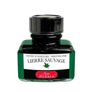 Чернила во флаконе Herbin 30 мл Lierre sauvage зеленые (13037T)