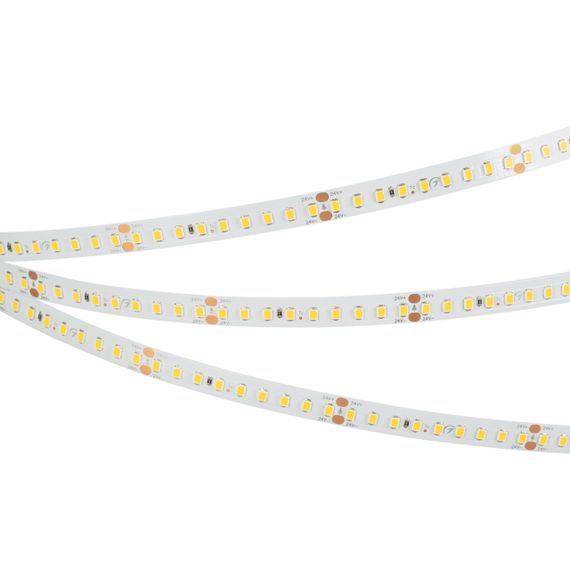 Светодиодная лента Arlight 7,7W/m 144LED/m 2835SMD теплый белый 5M RT-A144-10mm 24V Warm2700 038781