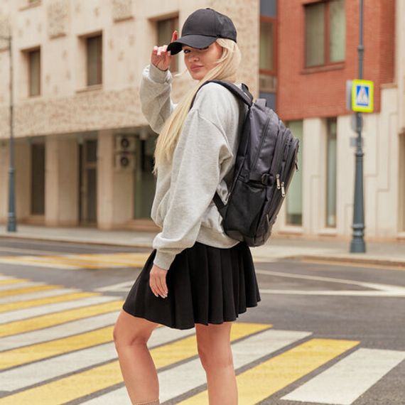 Çanta \ Bag \ Рюкзак Брауберг черный, 46х31х18см, 270758