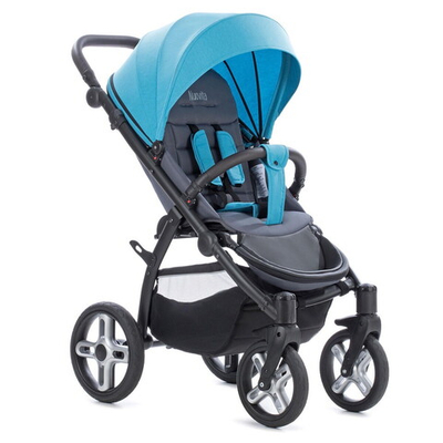 Прогулочная коляска Nuovita Modo Terreno Blu grigio / Сине-серый