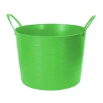 Таз-корзина мягкая 27л ярко-зеленый 0,3,375х0,375м