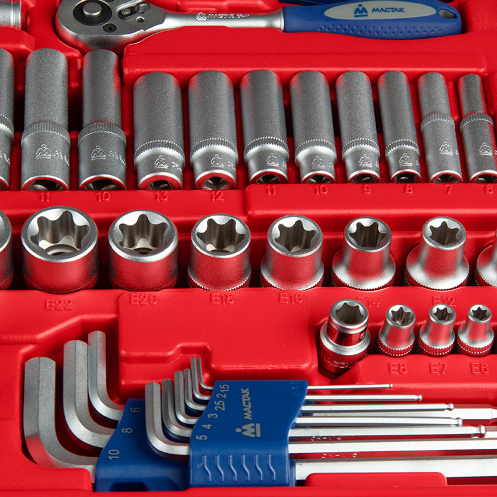 МАСТАК (01-192C) Набор инструментов универсальный, 192 предмета