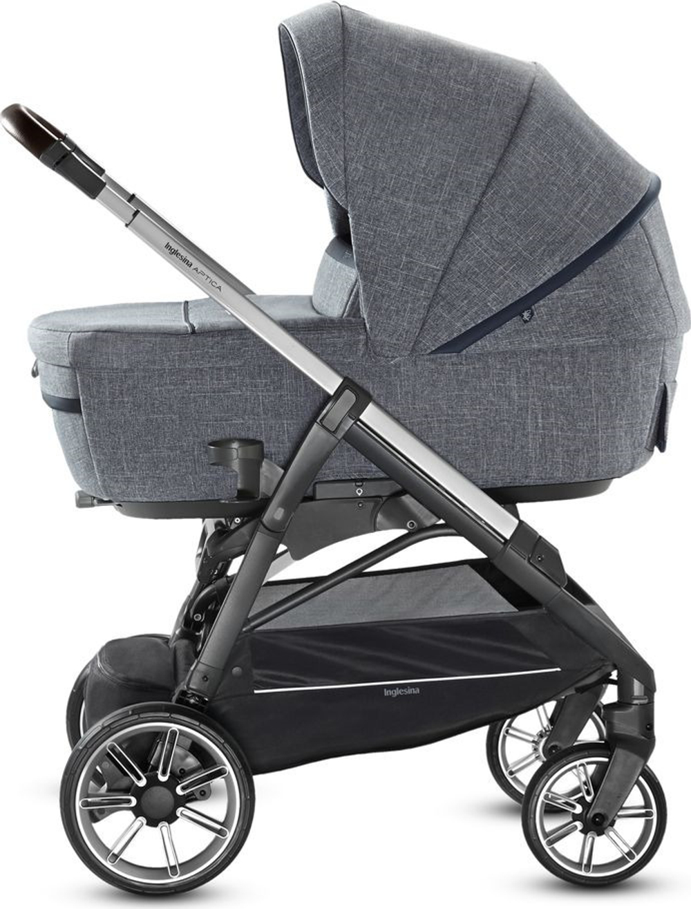 Детская коляска Inglesina Aptica System Quattro 4 в 1 (темно-серый)
