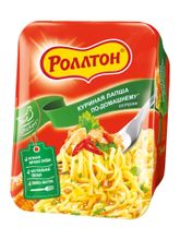 Лапша Роллтон Куриная по-домашнему Острая 90 г x 4 шт