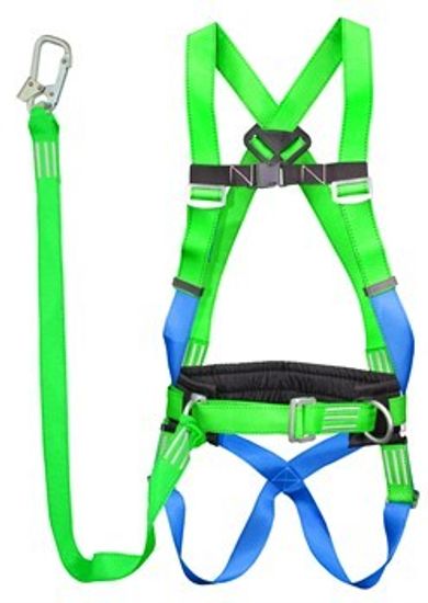 Привязь УС-2АЖ с лентой с набедр.+напл.лямками