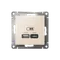 Розетка USB AtlasDesign тип A+C 5В/2.4А 2х5В/1.2А механизм беж. SE ATN000239