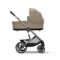 Детская коляска Cybex Balios S Lux TPE 3 в 1 Almond Beige