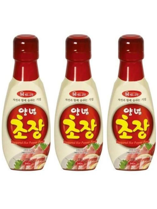 Паста перцовая Woomtree Янгнем Чожанг острая 340 г 3 шт