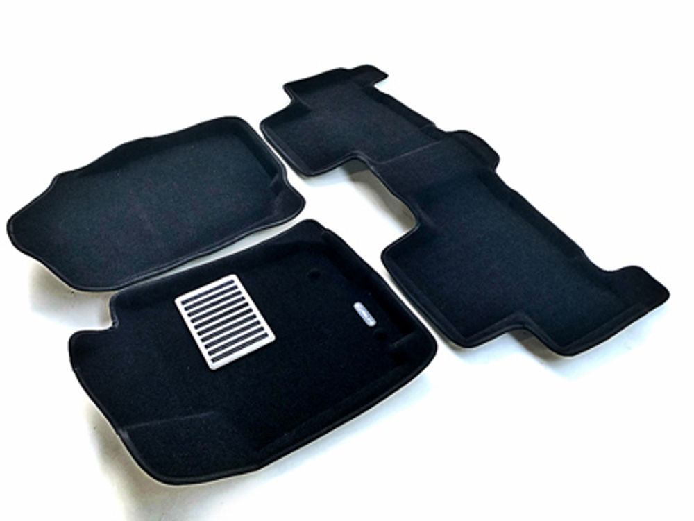 Коврики салона для TOYOTA Rav 4 (2006-2013) Euromat 3D Lux черные. Арт. EM3D-005126