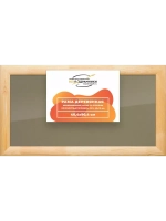 Деревянная рама 40x90 для постера и фотографий сеч. 60x18