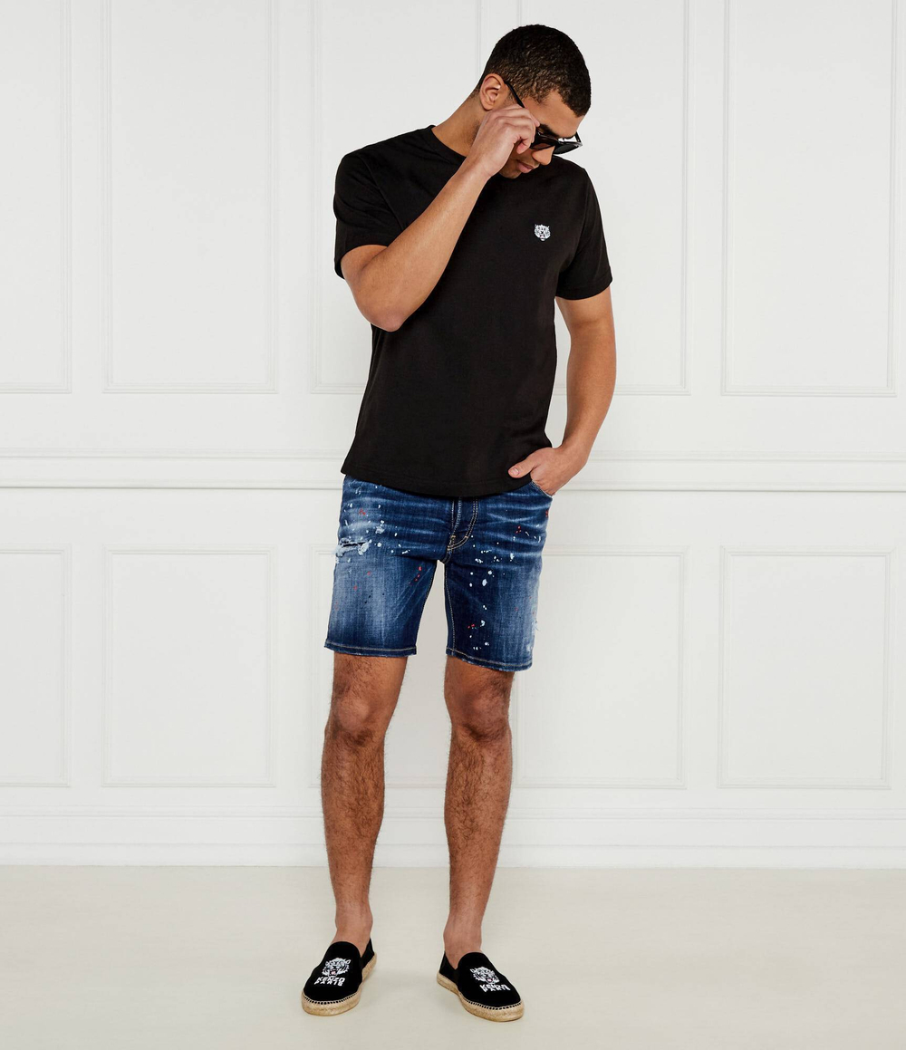 Футболка HAPPY TIGER Kenzo - черный(FF55TS5274SG)