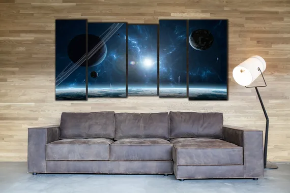 Модульная картина "Планеты"