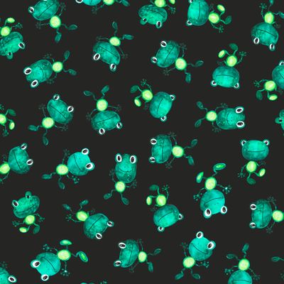 Жарки на чёрном фоне