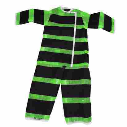 Липучий костюм зеленый, размер М, для роста 1.3м-1.55 м