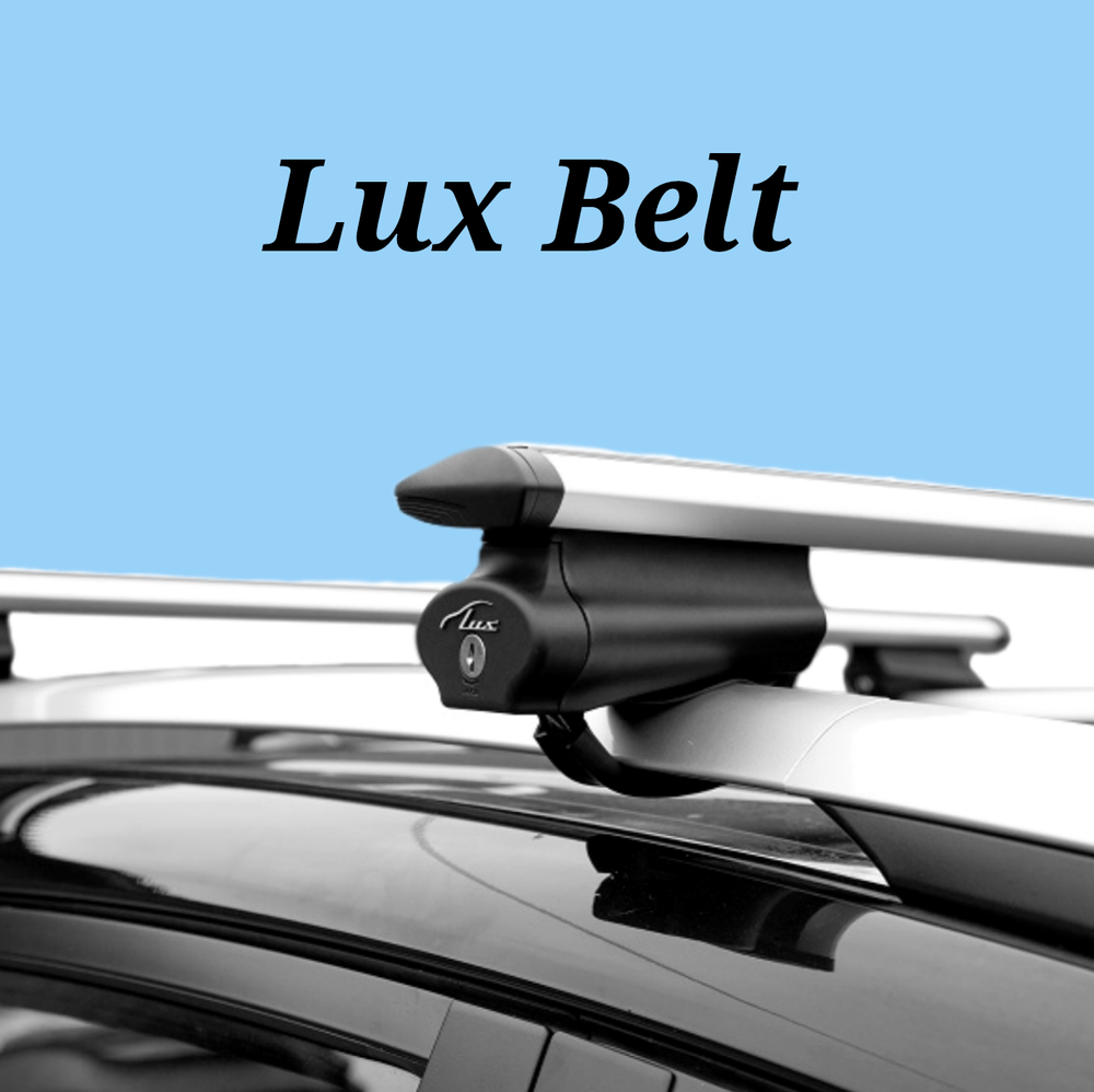 Багажник Lux Бэлт на рейлинги с крыловидной поперечиной 120 см.