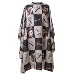 Накидка парикмахерская Harizma, 140х160см, рисунок "фотографии" (h10884)