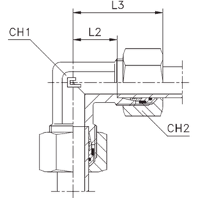 Соединение P90 DS16 24х1.5 (в сборе, B4)