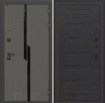 Дверь входная Лабиринт CARBON 14 Эковенге горизонтальный металлическая