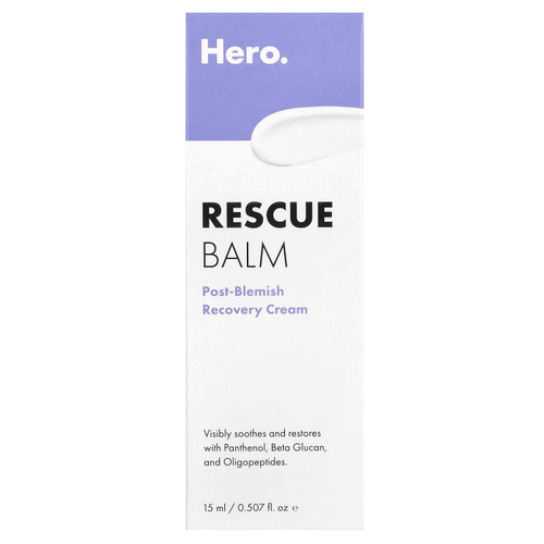 Hero Cosmetics, Бальзам Rescue, 15 мл (0,507 жидк. унц.)