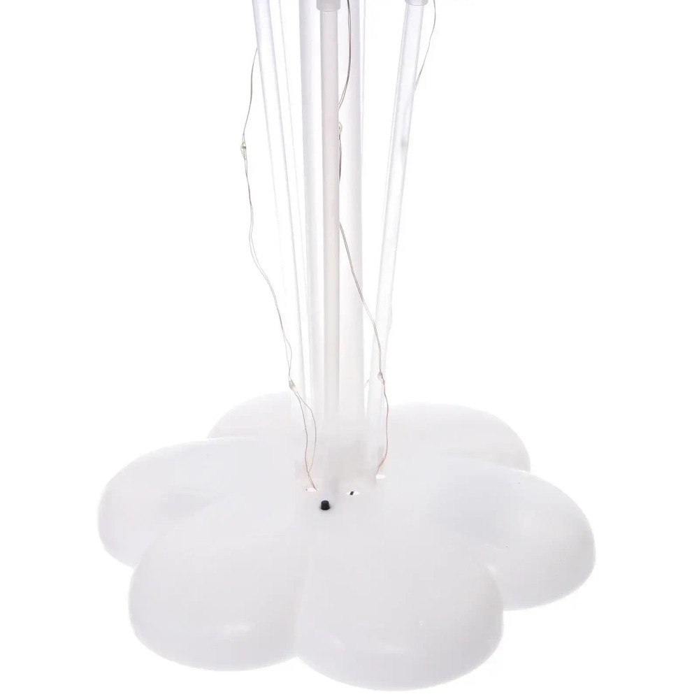 Подставка для шаров светящаяся «Праздник» (основа, 13 палочек с держателями) 95*40*54 см, прозрачный