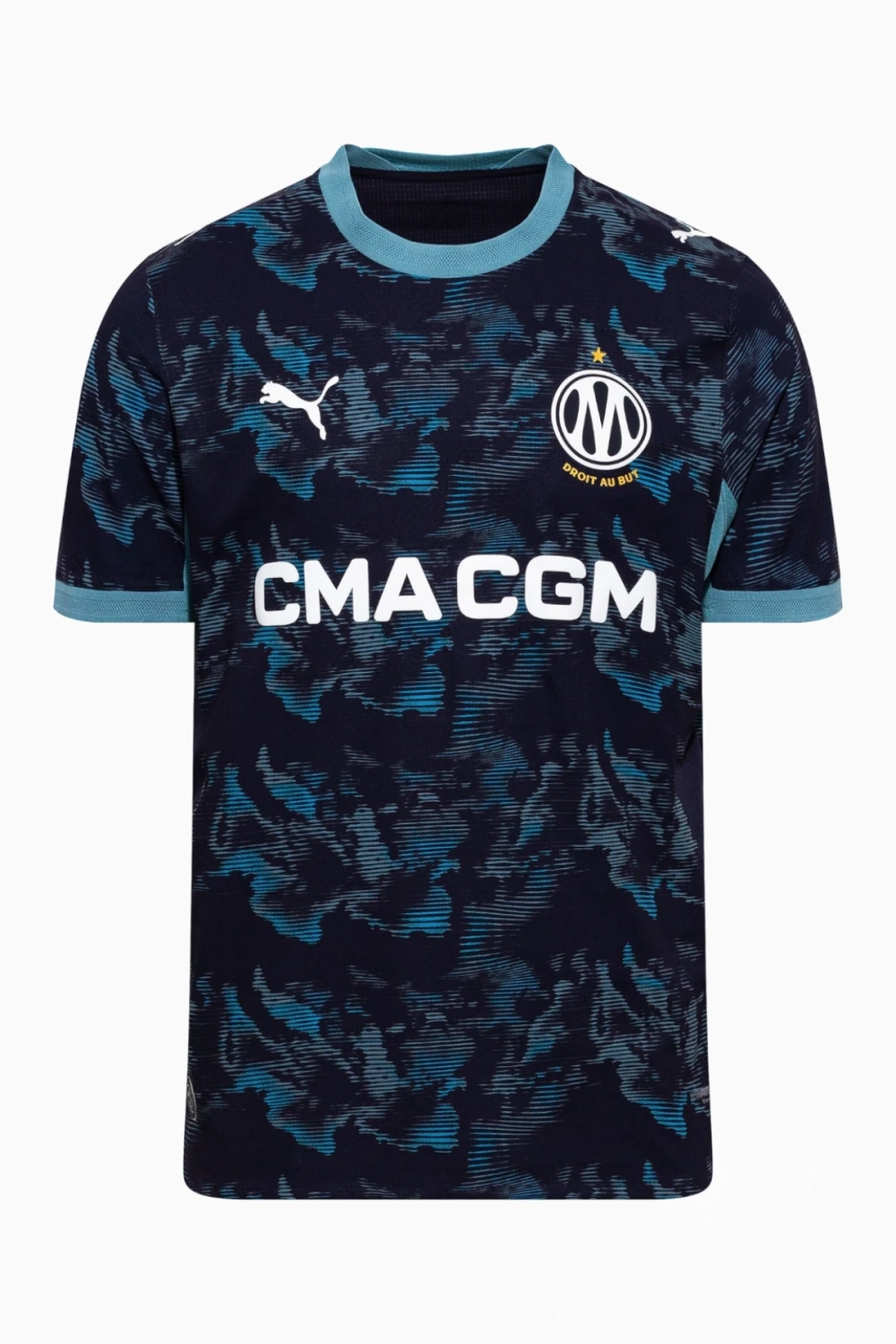 Футболка Puma Olympique de Marseille 26/27 Away Authentic - темно-синий