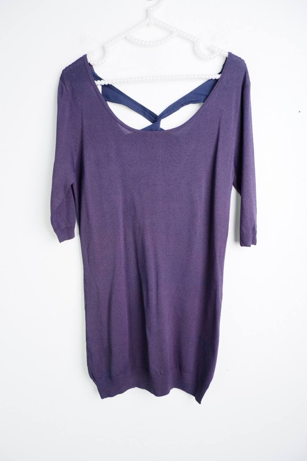 Джемпер стильного оттенка, визуально на 44 размер