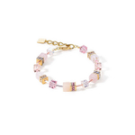Браслет Coeur de Lion Light Rose 4605/30-1920 цвет розовый, прозрачный